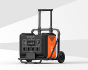 Rolling cart for power plant (generator)