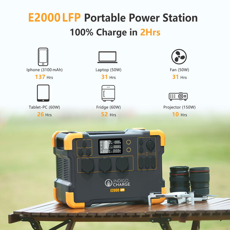 Solar Generator LFP 2000w