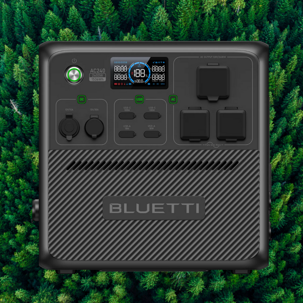 2400W Solar Power Station AC240 – Energie GoCharge