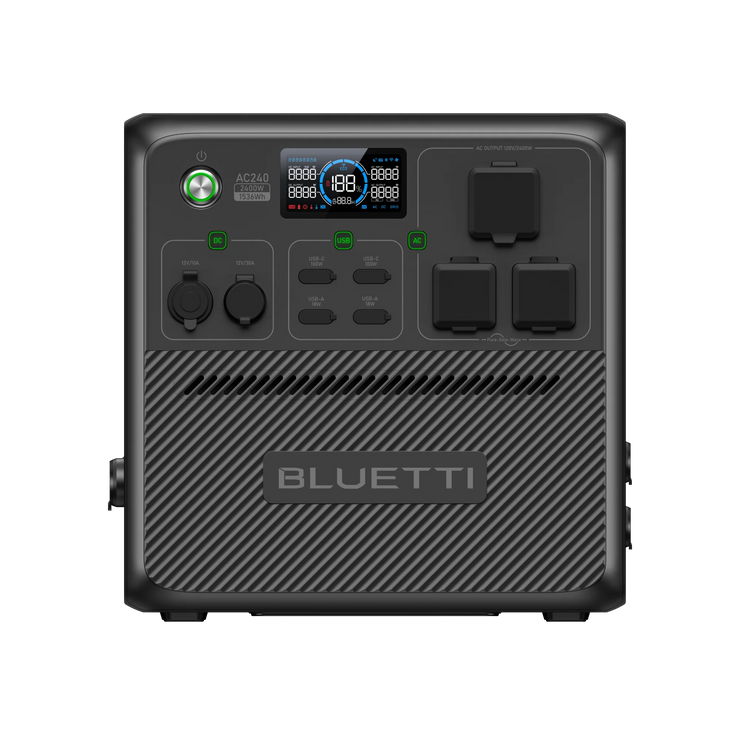 2400W Solar Power Station AC240