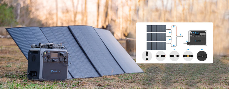 Portable 350W Solar Panel