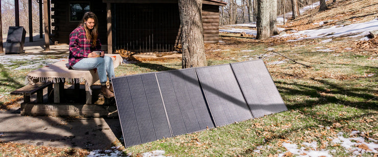 Portable 420W solar panel