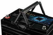 12V 100Ah battery with LCD screen