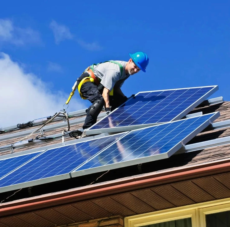 Bifacial 400W solar panel