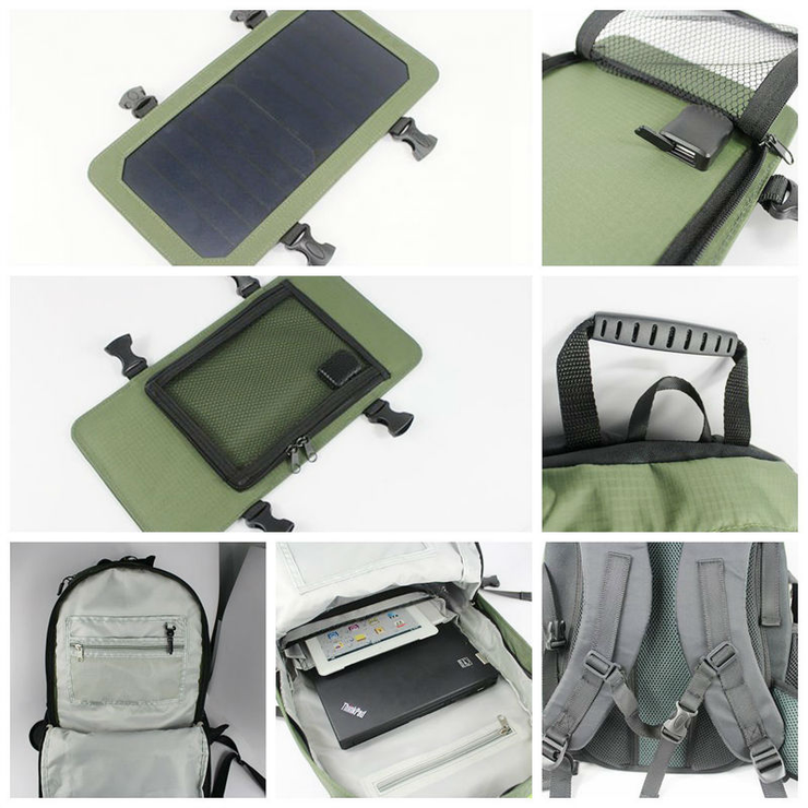 Solar backpack