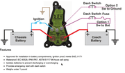 Lithium BIM225 charge relay