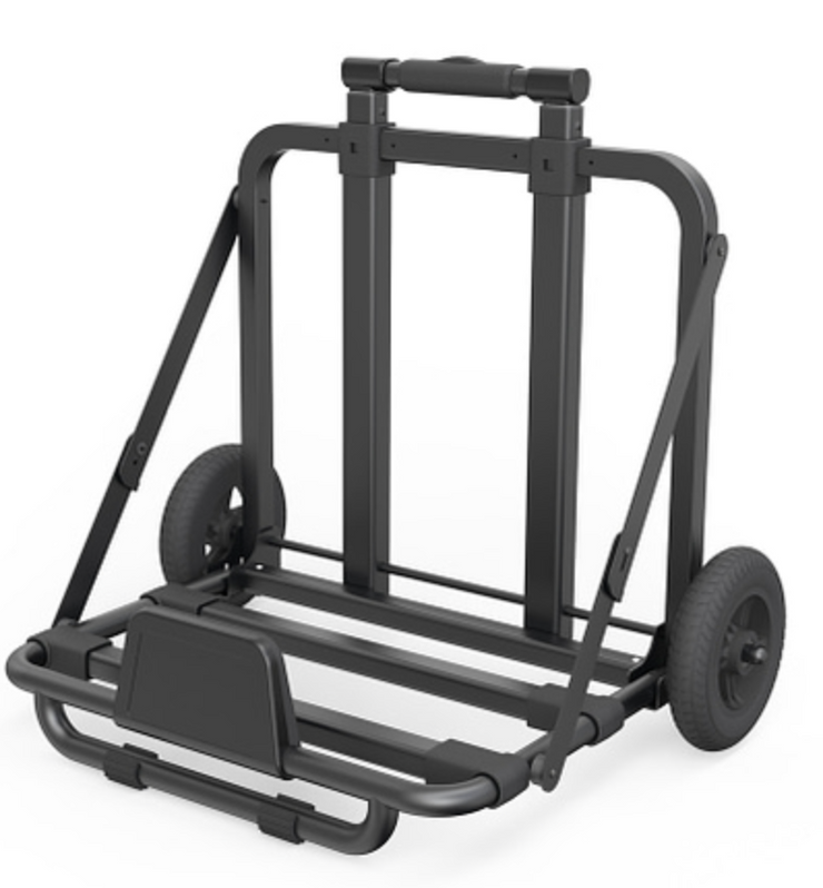 Rolling cart for power plant (generator)