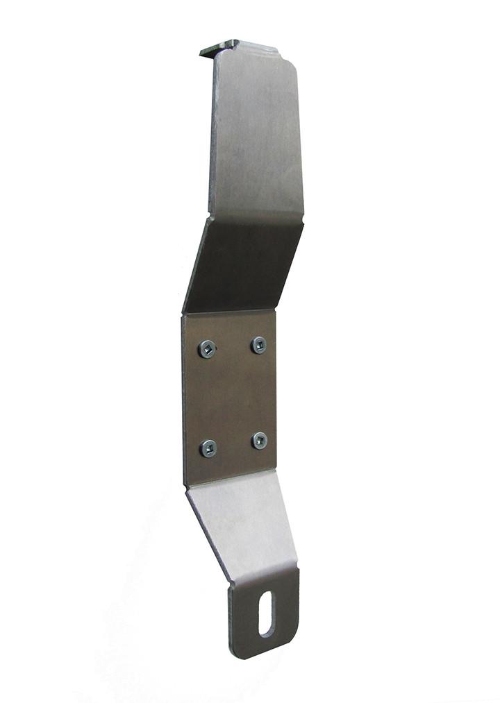 Wall bracket with additional cable support